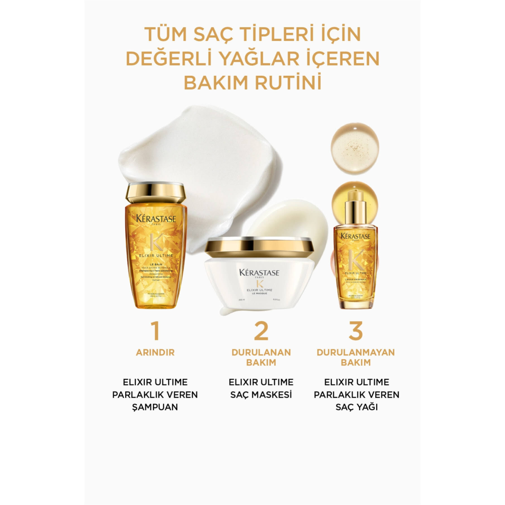 Kerastase Elixir Ultime L'huile Originale - Bakım Yağı 100 Ml