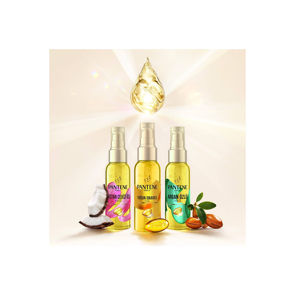 Pantene Keratin Onarıcı Saç Bakım Yağı 100ml