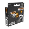 BIC Hybrid 5 Flex 4'lü Yedek Tıraş Bıçağı Kartuşu
