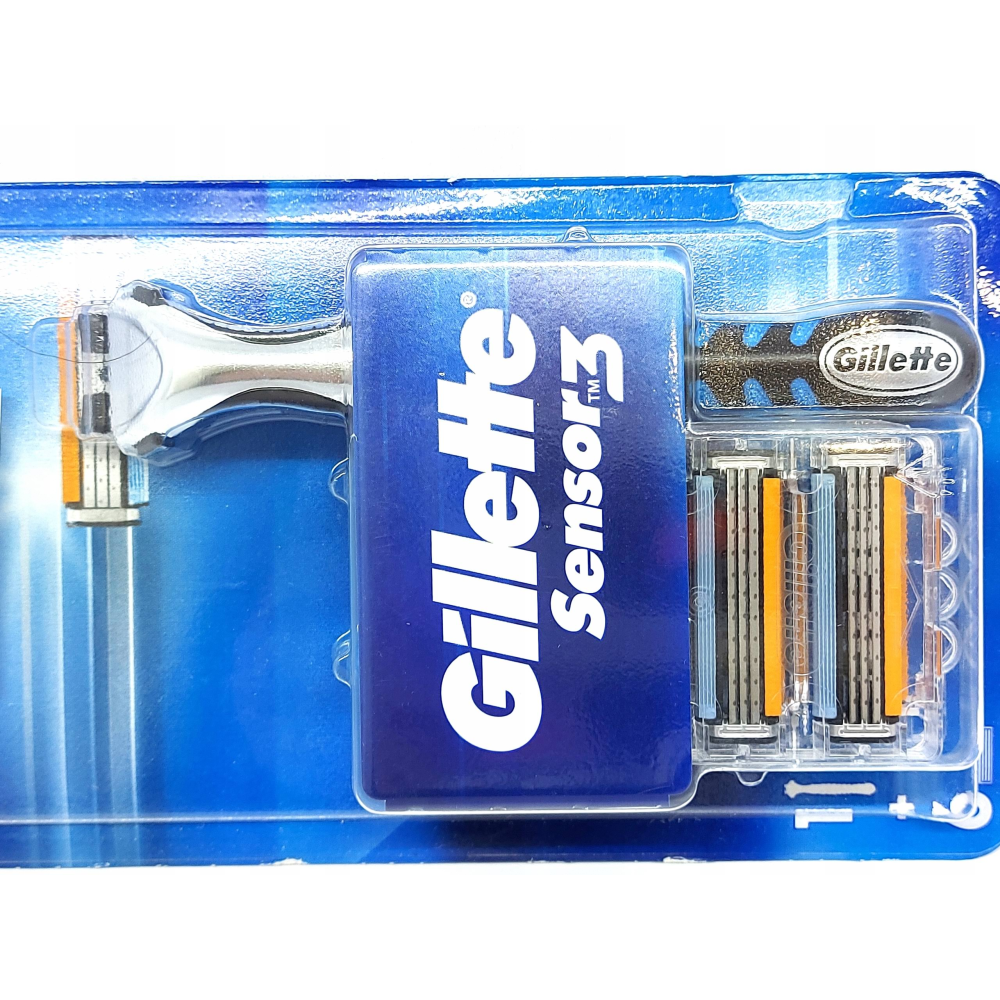 Gillette Sensor3 Tıraş Makinesi + 6 Yedek Bıçağı
