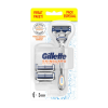 Gillette Skinguard Tıraş Makinesi + 3'Lü Yedek Bıçağı