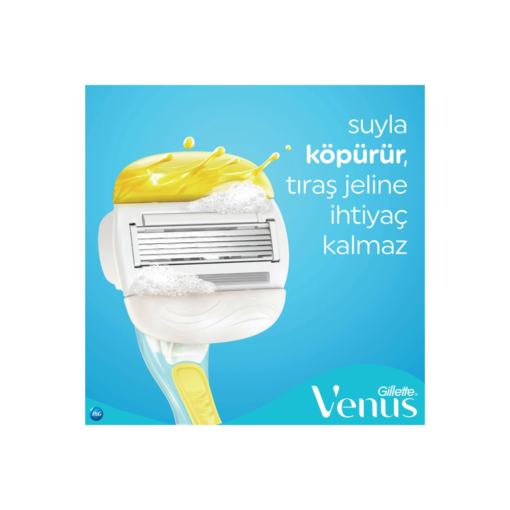 Gillette Venus Comfortglide Olay Yedek Kadın Tıraş Bıçağı 2'li
