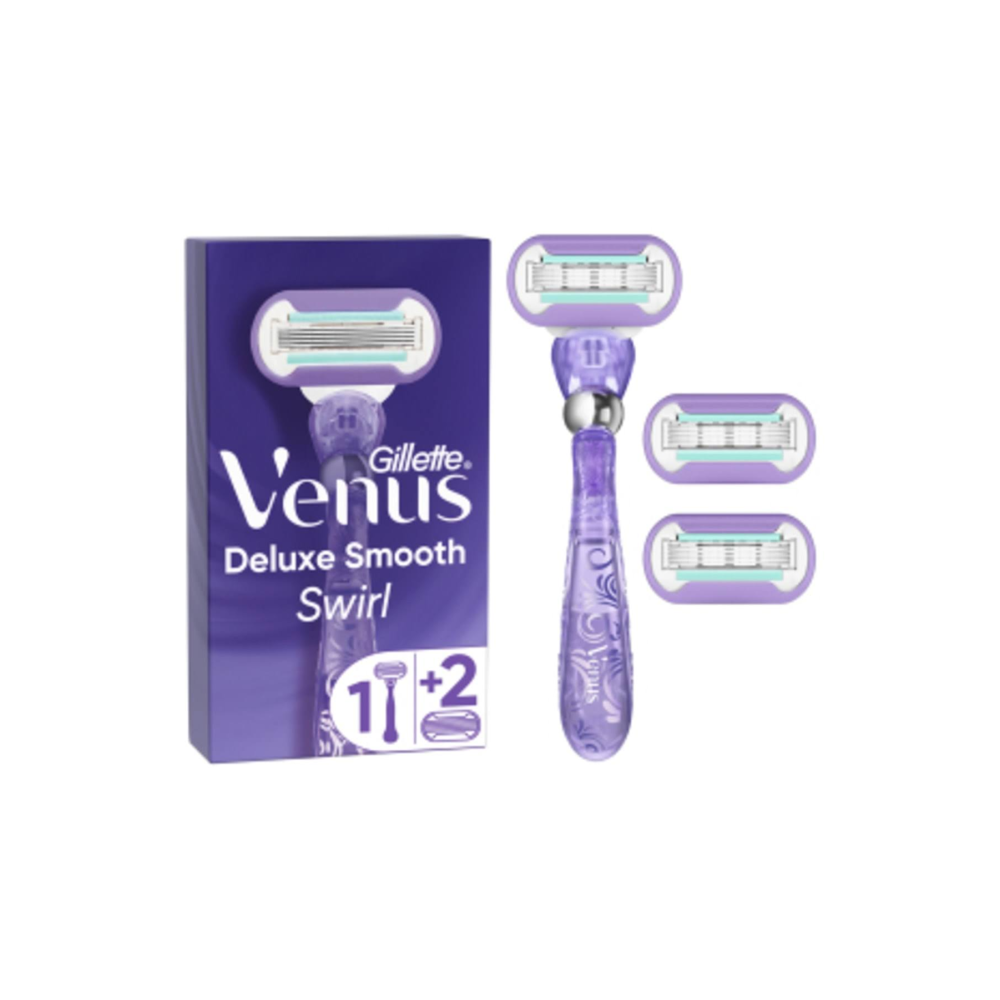 Gillette Venus Swirl Kadın Tıraş Makinesi + 3 Yedek Bıçağı