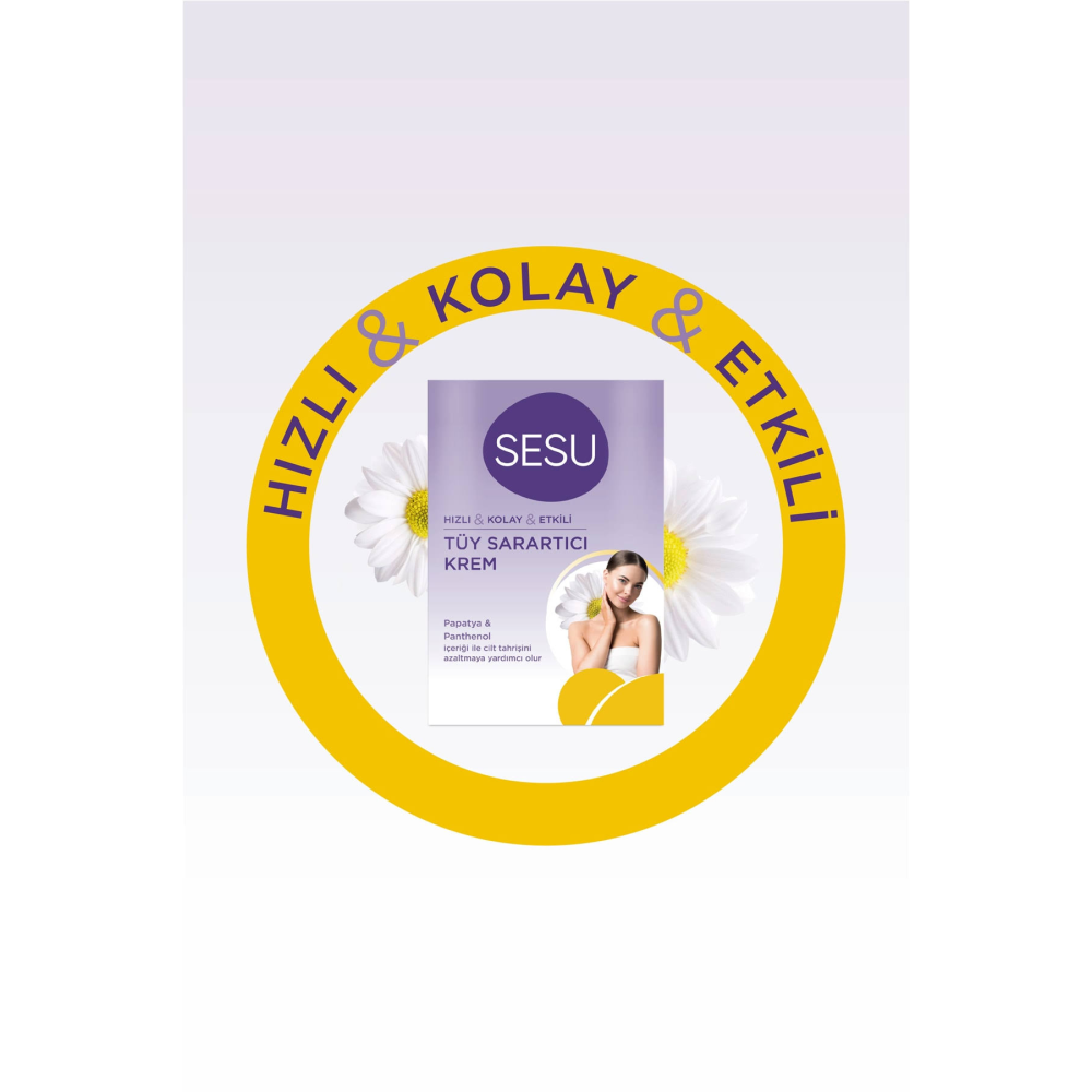 Sesu Tüy Sarartıcı Krem