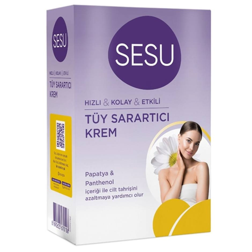 Sesu Tüy Sarartıcı Krem