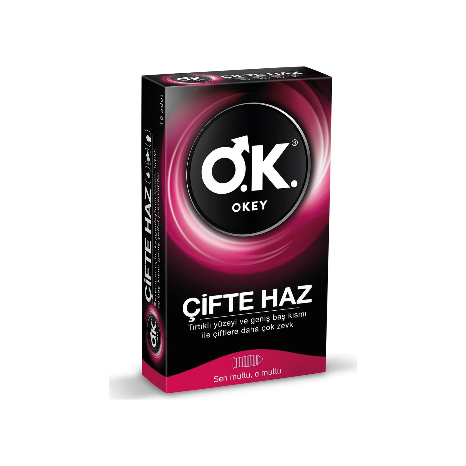 Okey Çifte Haz Prezervatif