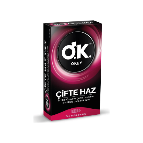 Okey Çifte Haz Prezervatif