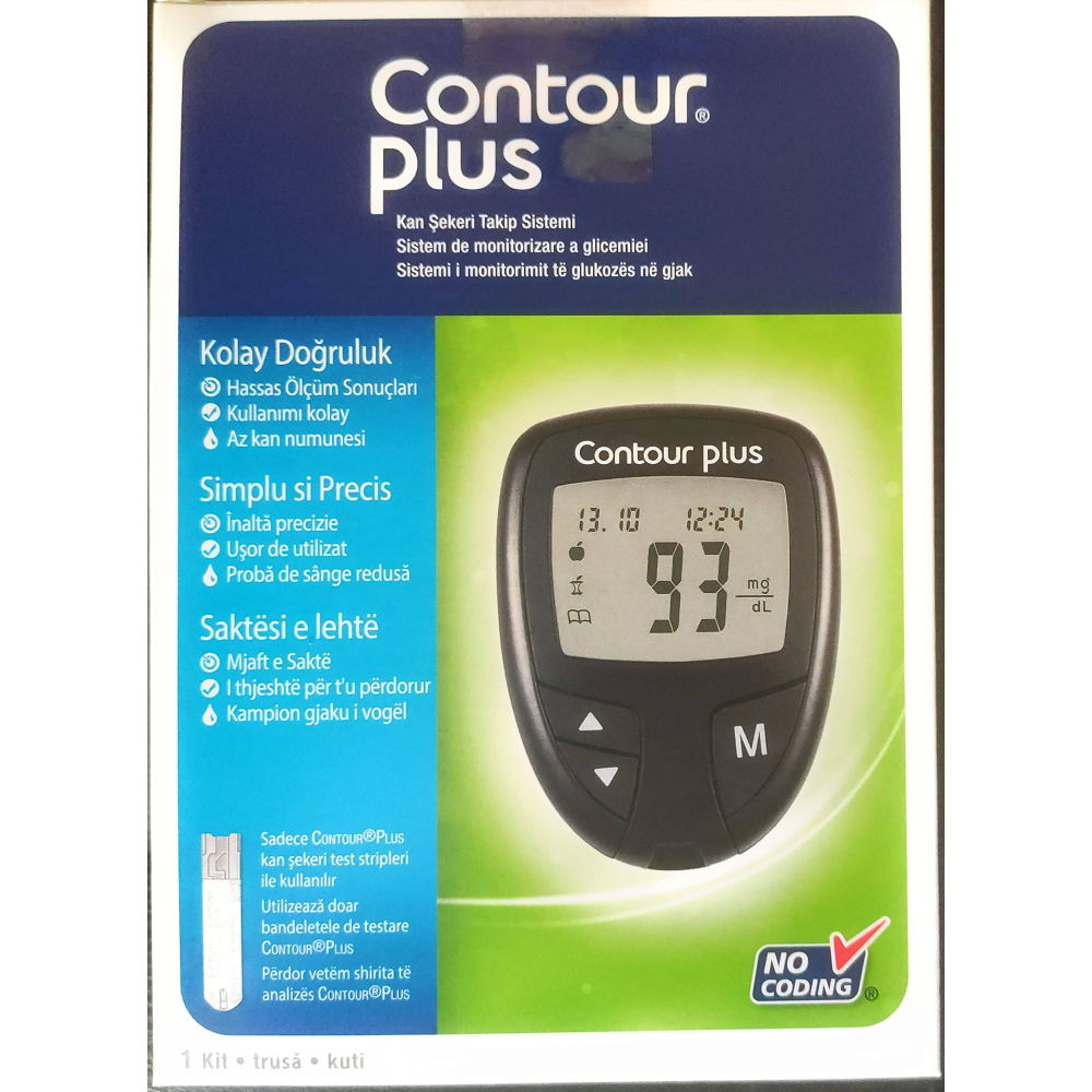 Contour Plus Şeker Ölçüm Cihazı