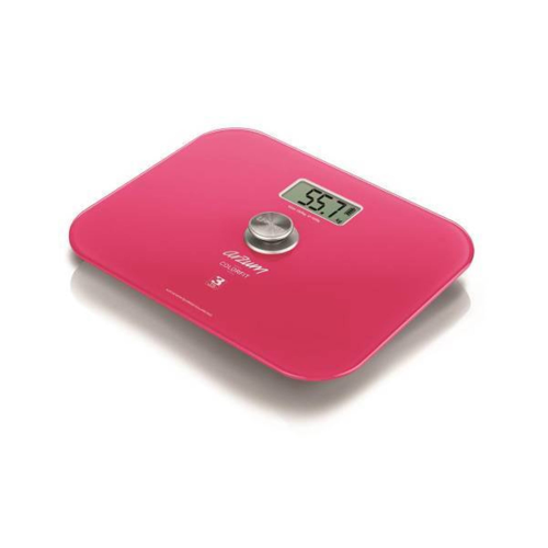 Arzum AR5034 Colorfit Çevre Dostu Cam Banyo Baskülü - Pembe