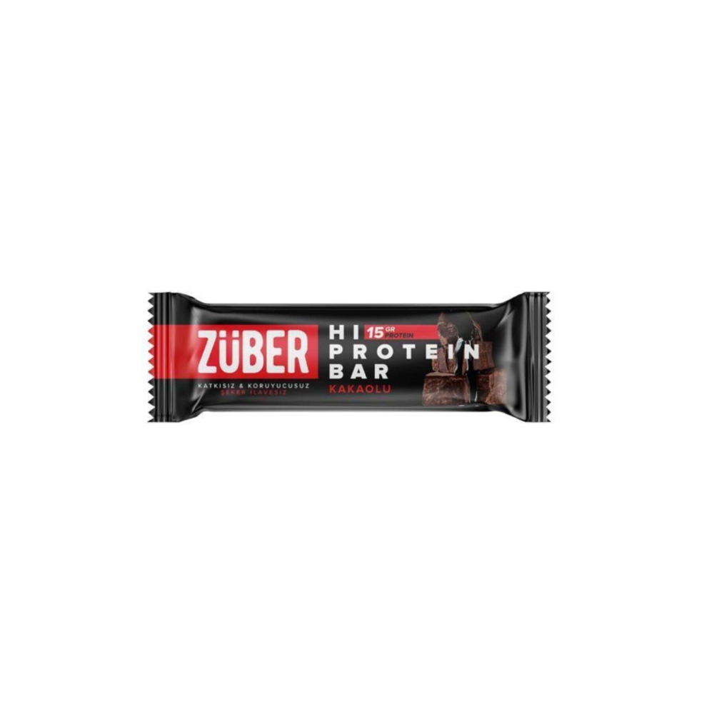 Züber Yüksek Protein Bar Deneme Paketi - 12 Adet X 45Gr