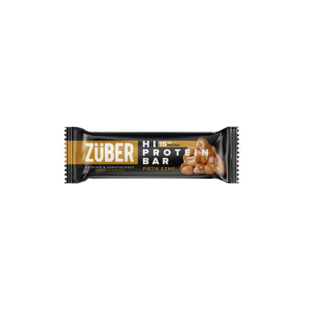 Züber Yüksek Protein Bar Deneme Paketi - 12 Adet X 45Gr