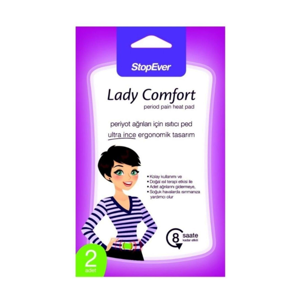 StopEver Lady Comfort Adet Ağrıları İçin Isıtıcı Ped
