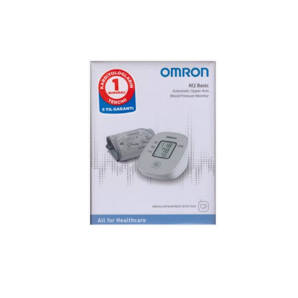 Omron M2 Basic HEM-7121J-E Üst Koldan Ölçer Dijital Tansiyon Aleti