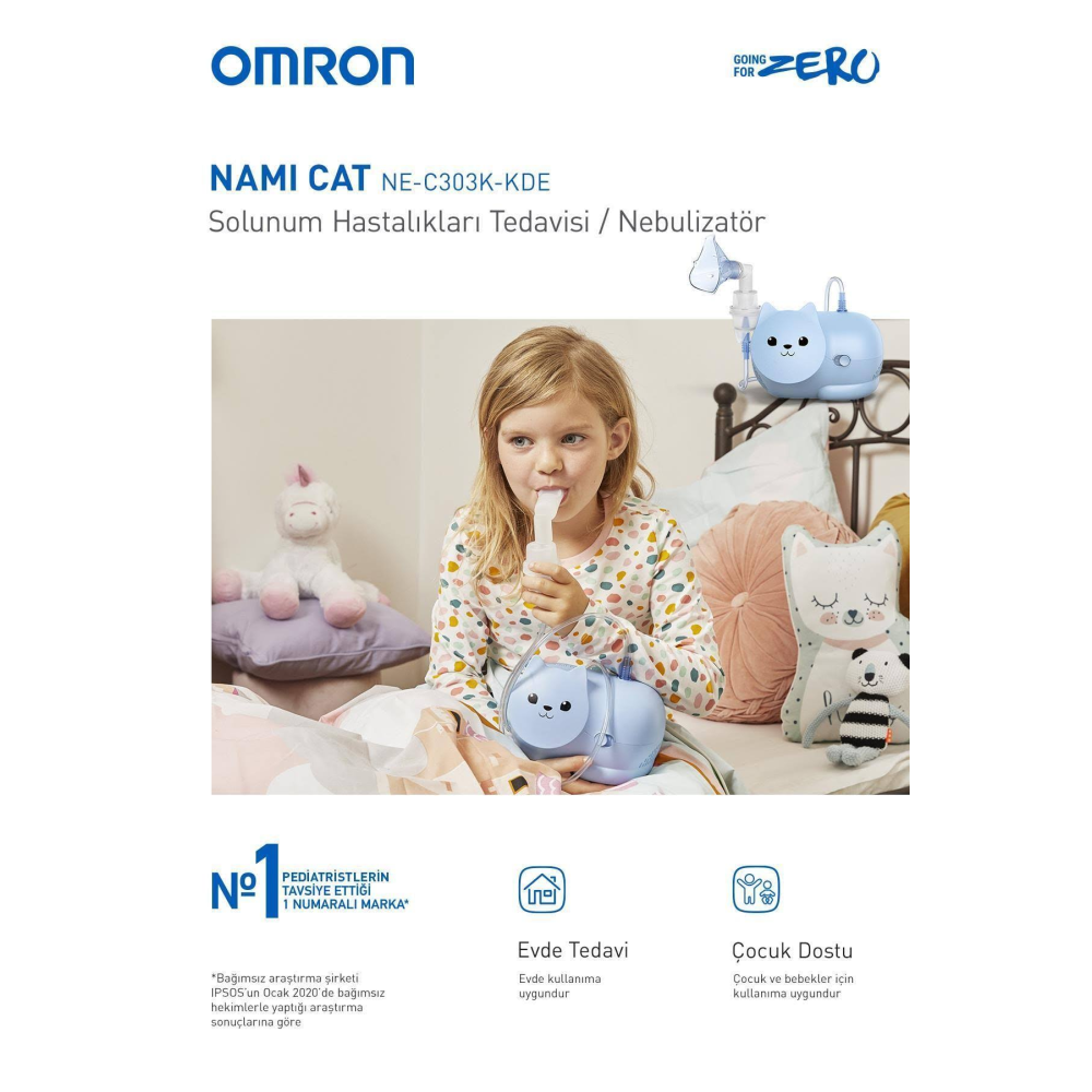 Omron Nami Cat Ne-C303K-Kde Nebülizatör