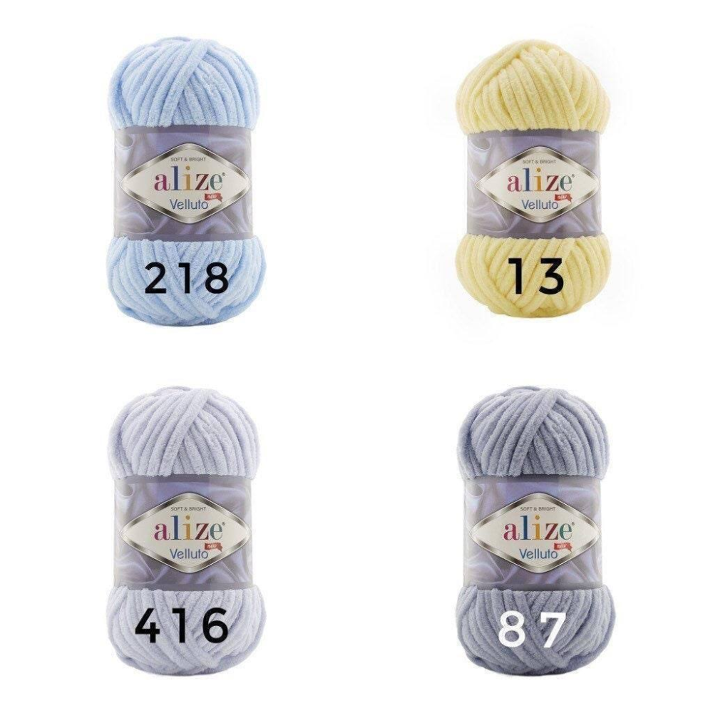 Alize Velluto El Örgü Ipi 100 Gr | 329