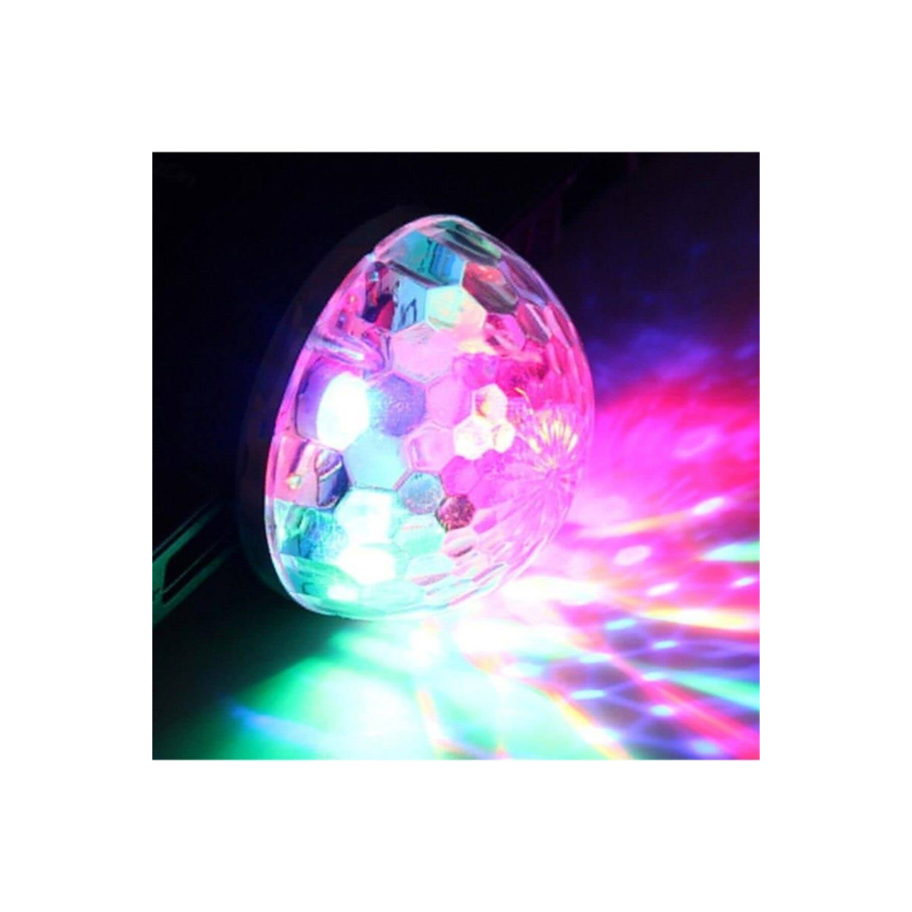 Taled Araç Içi Sese Duyarlı Mini Disko Topu LED Usb'li -Telefon Uyumlu