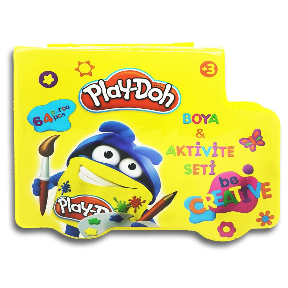 Play Doh Kırtasiye Seti 64 Parça