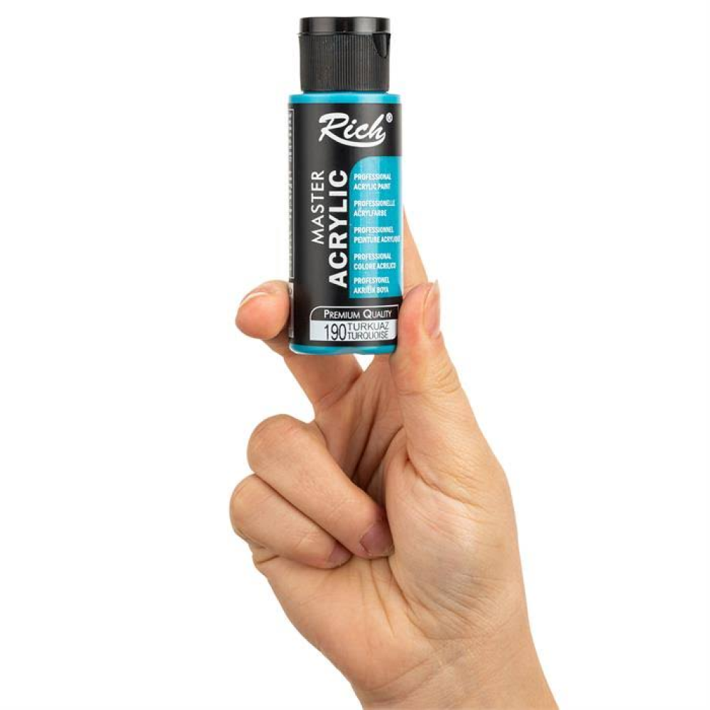 Rich Akrilik Boya 60 Cc Master Mix 12 Renk