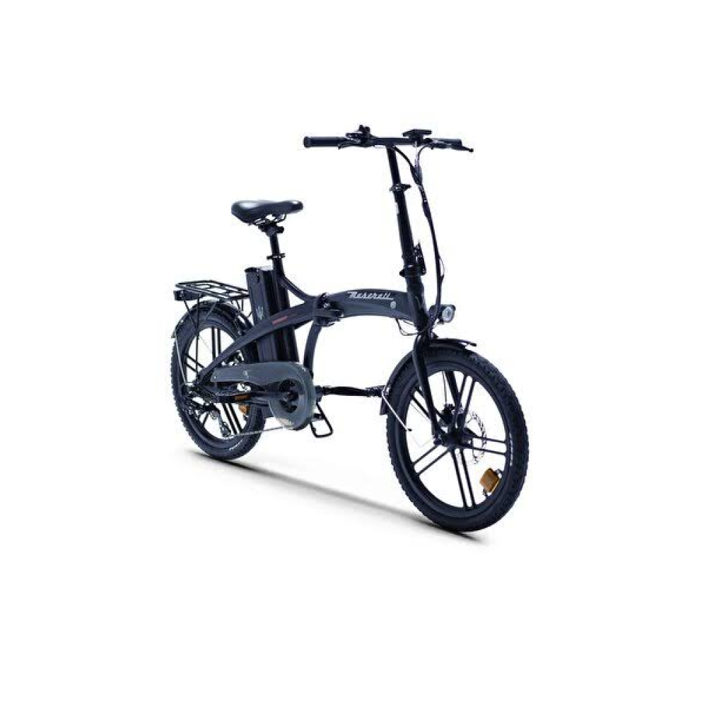 Maserati MSRT10 Elektrikli Katlanır Bisiklet Siyah