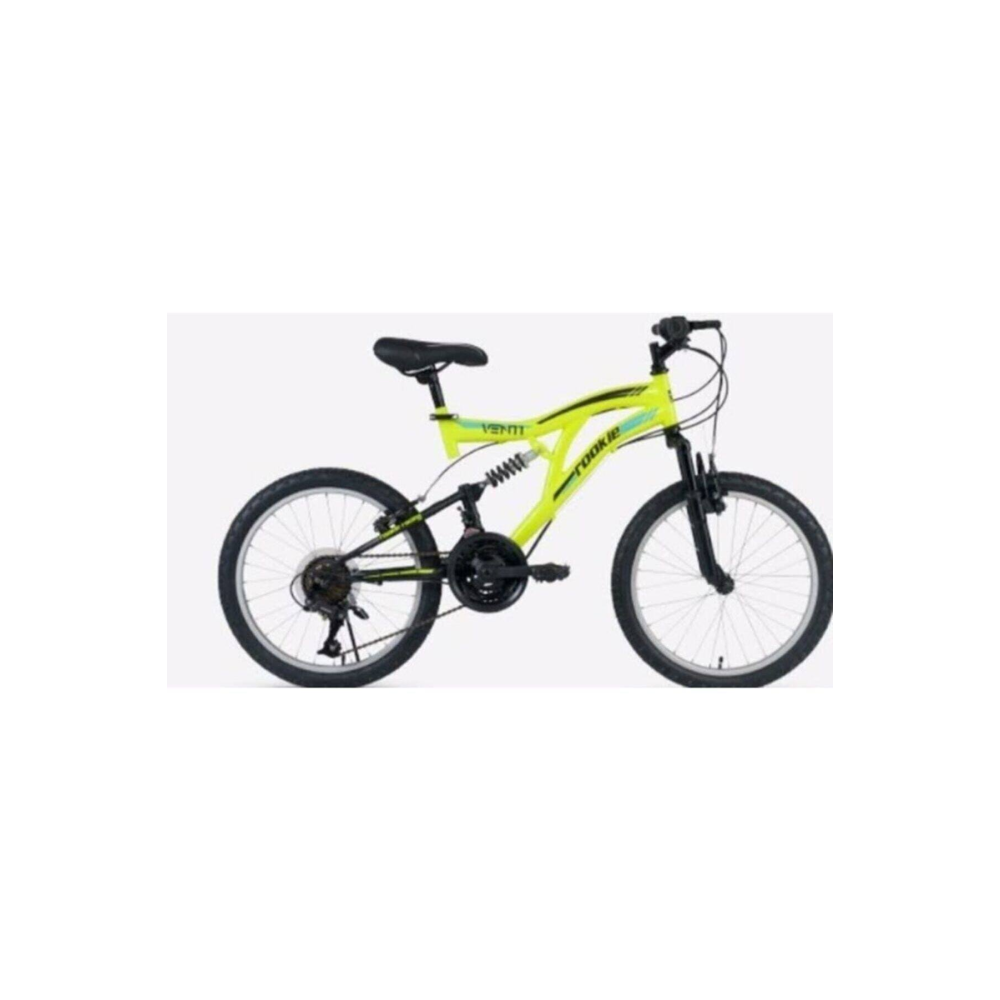 Rookie 20 Jant Çift Amortisör 18 Vites Bisiklet - Yeşil