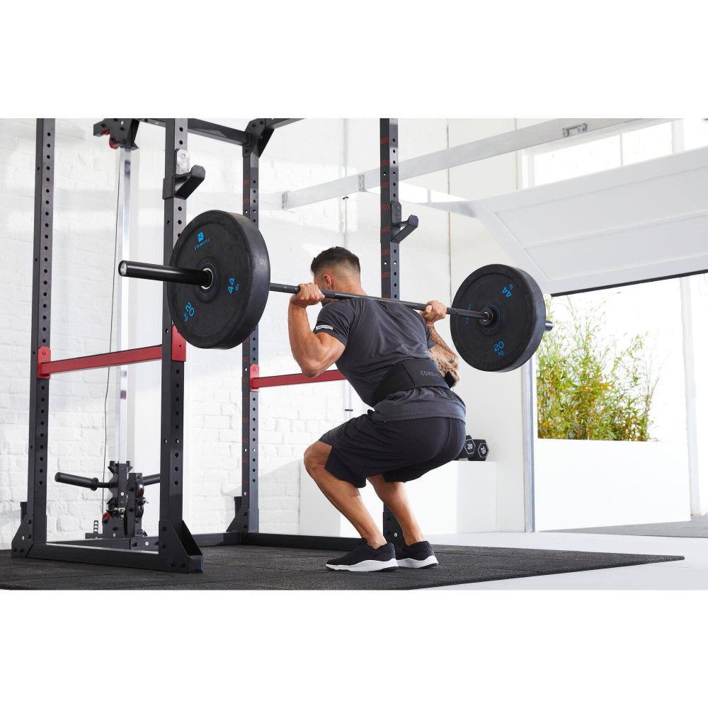 Decathlon Corength Ağırlık Kemeri - Siyah Vücut Geliştirme