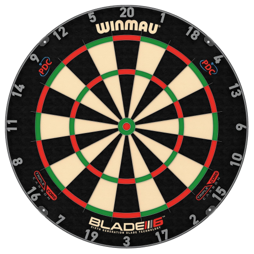 WINMAU Blade 6 Triple Core Dart Hedef Tahtası