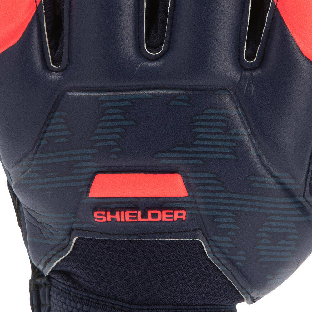 Decathlon Kipsta Yetişkin Kemikli Kaleci Eldiveni - Lacivert / Pembe - F500 Resist Shielder