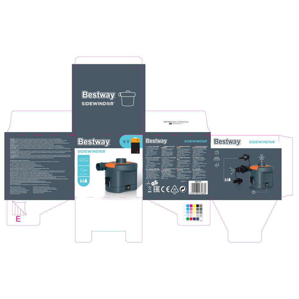 Bestway Pilli Pompa 62141