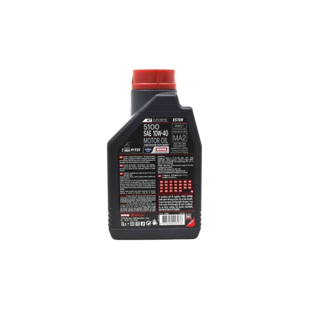 MOTUL 5100 4T 10W40 1 L.