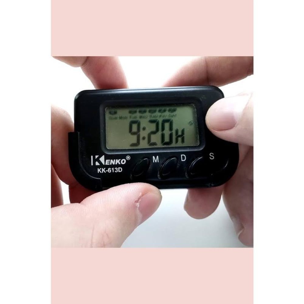 Kenko KK-613D Kronometre Dijital Araç Saati