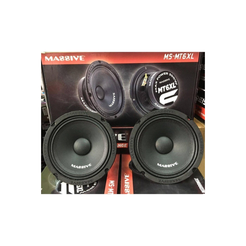 MASSIVE MS-MT6XL 300 W 100 RMS 16 CM MİDRANGE