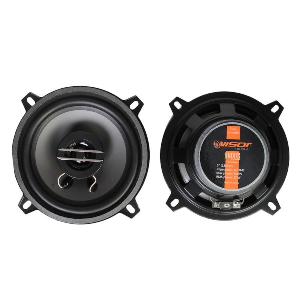 Oto Hoparlör 13 Cm 2x500w 4 Ohms 2 Kanallı Tweeterli 2 Adet Vısor