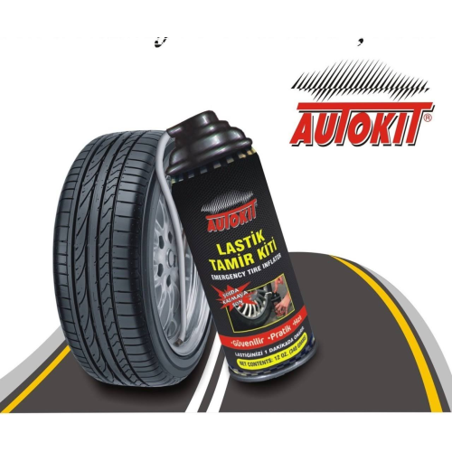 AUTOKİT LASTİK TAMİR KİTİ 450 ML.