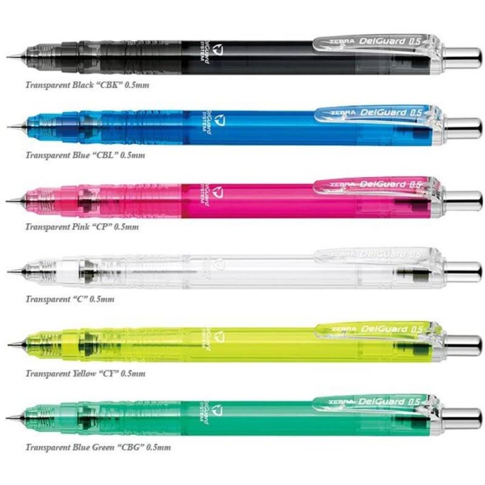 Zebra Delguard Light Versatil Kalem 0,5Mm Pembe