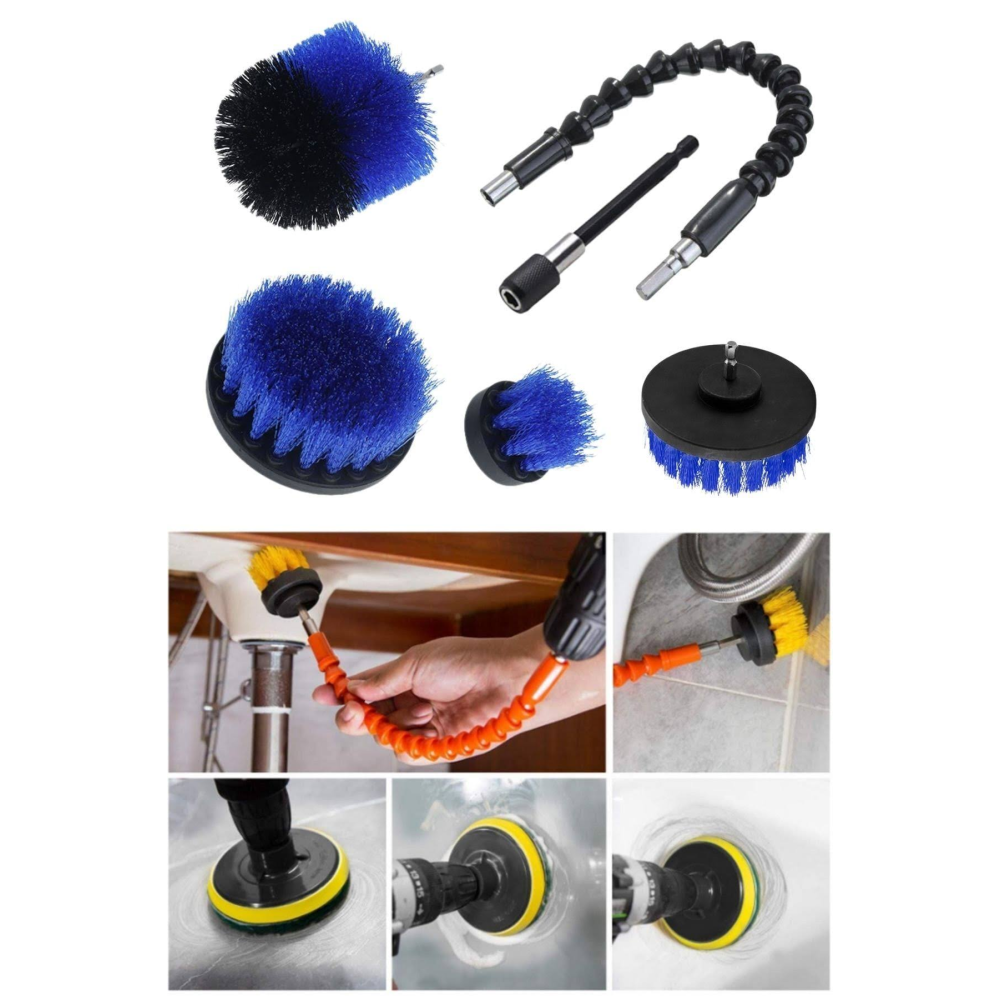 BUFFER Matkap Ucuna Takılan Temizleme Fırçası (6 Parça)