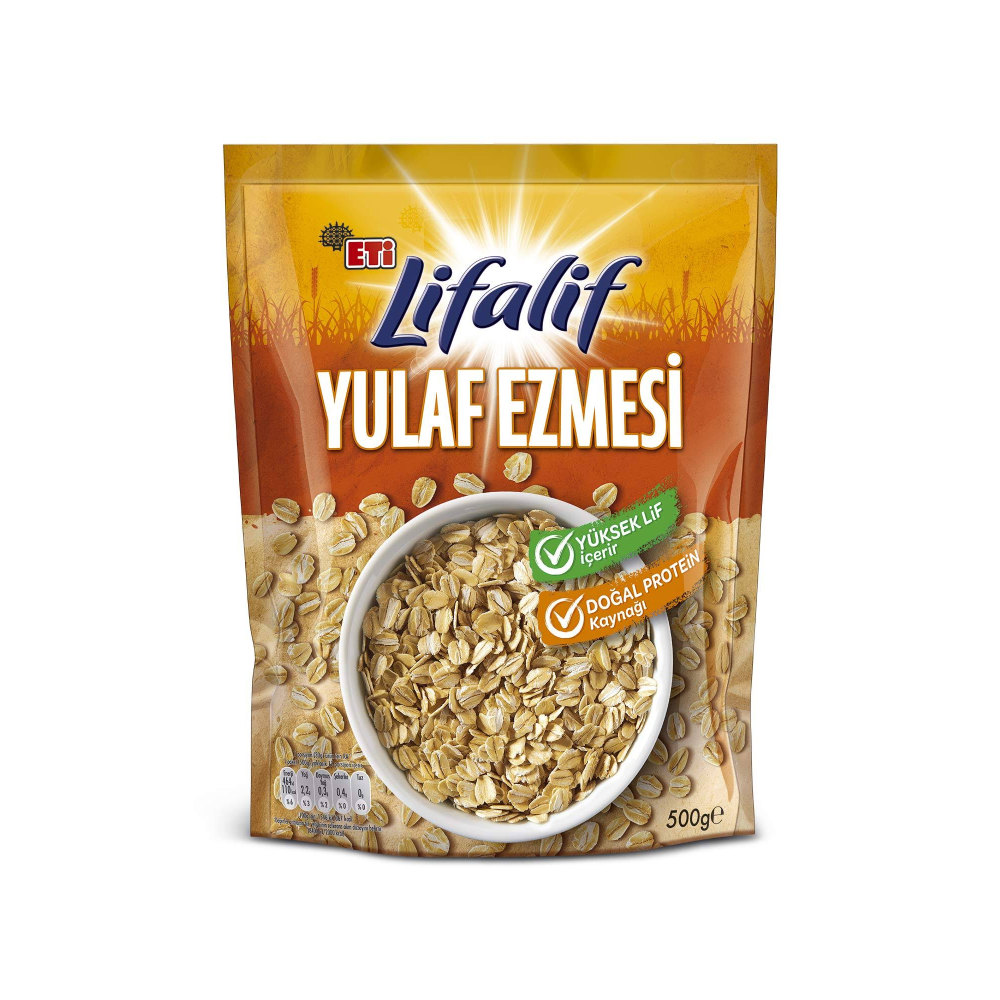 Eti Lifalif 500 Gr Yulaf Ezmesi