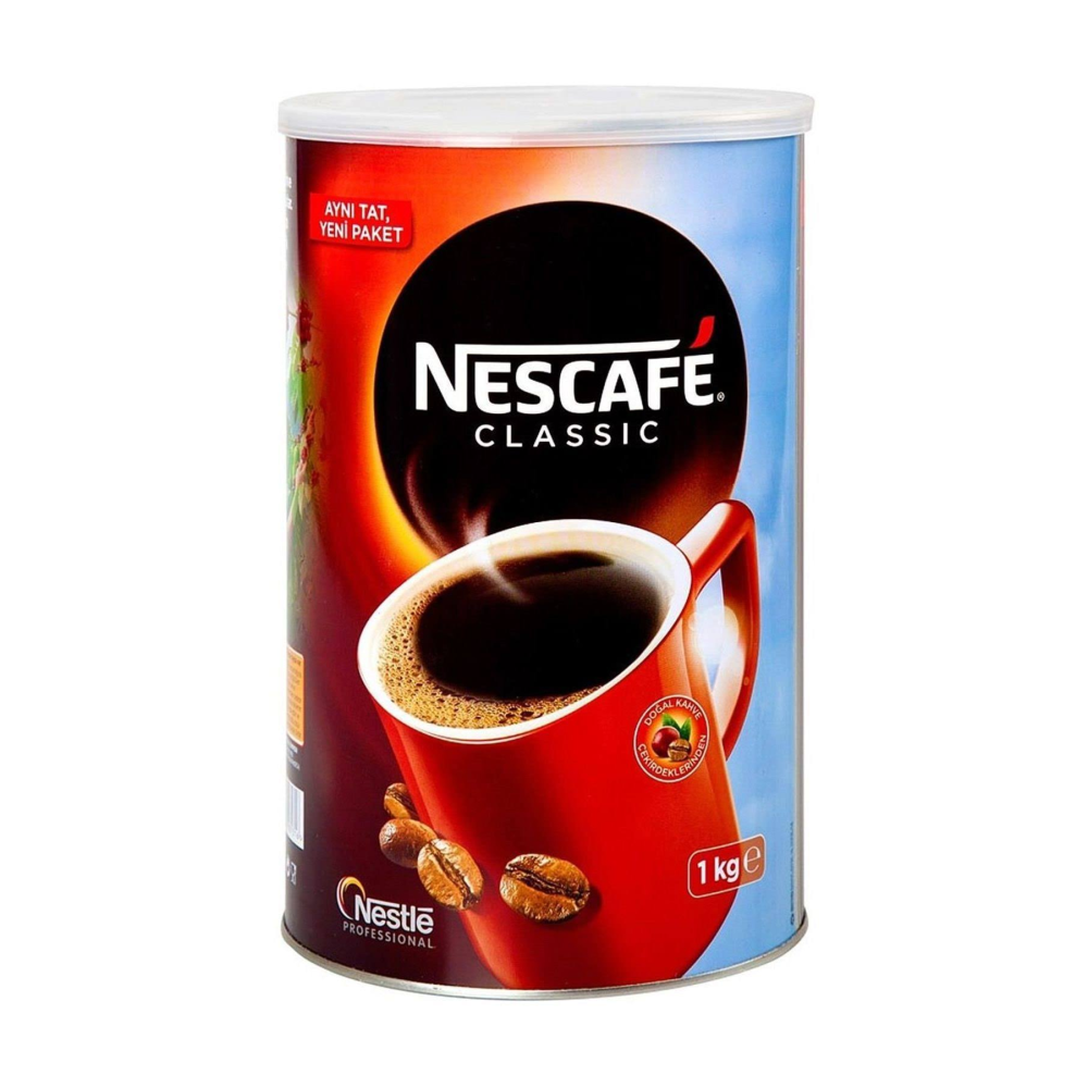 Nescafe Classic 1 Kg Teneke