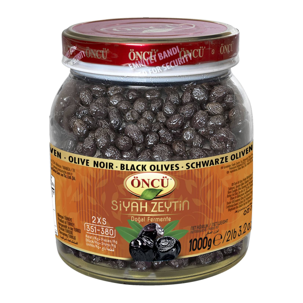 Öncü Siyah Zeytin 2xs 1000gr