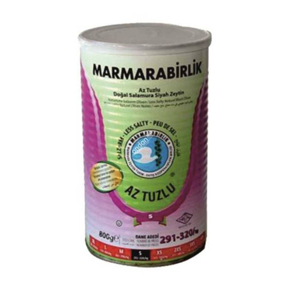 MARMARABİRLİK AZ TUZLU ZEYTİN 800 GR