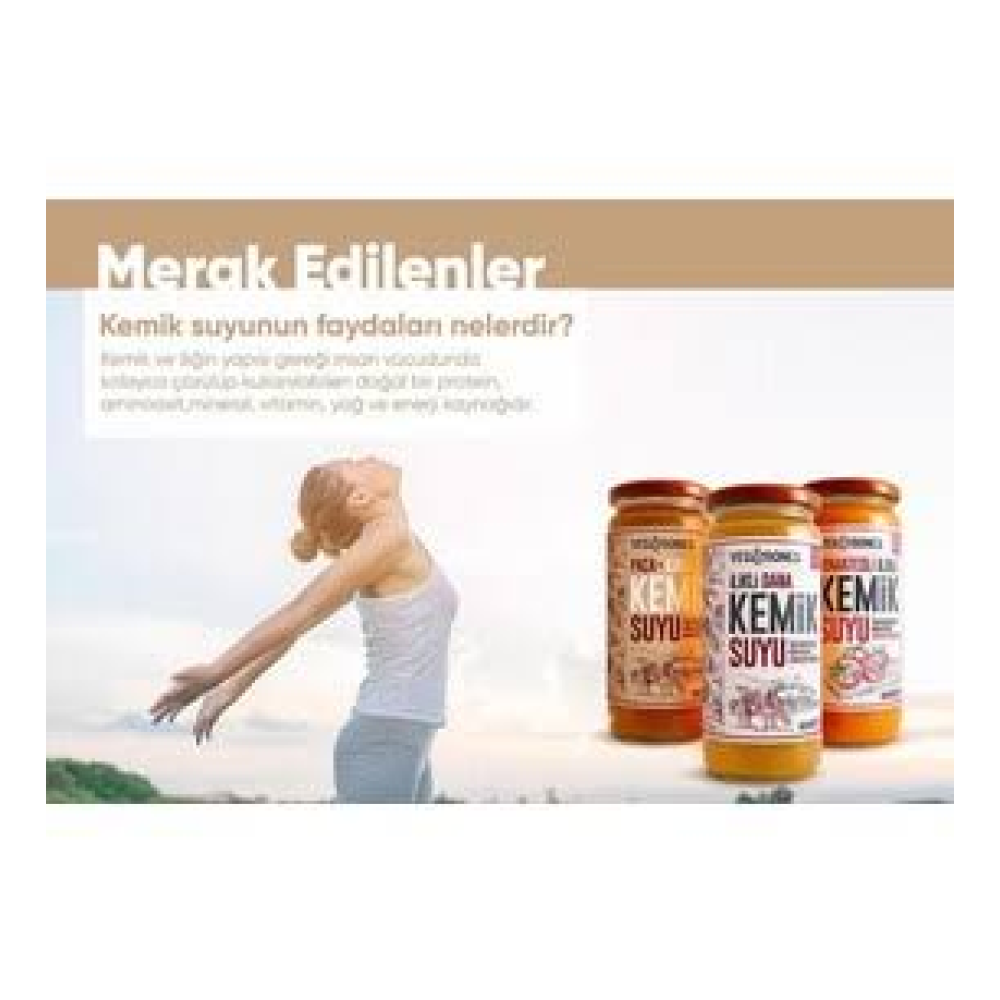 VEG&BONES Paça İlikli Kemik Suyu 480 mL