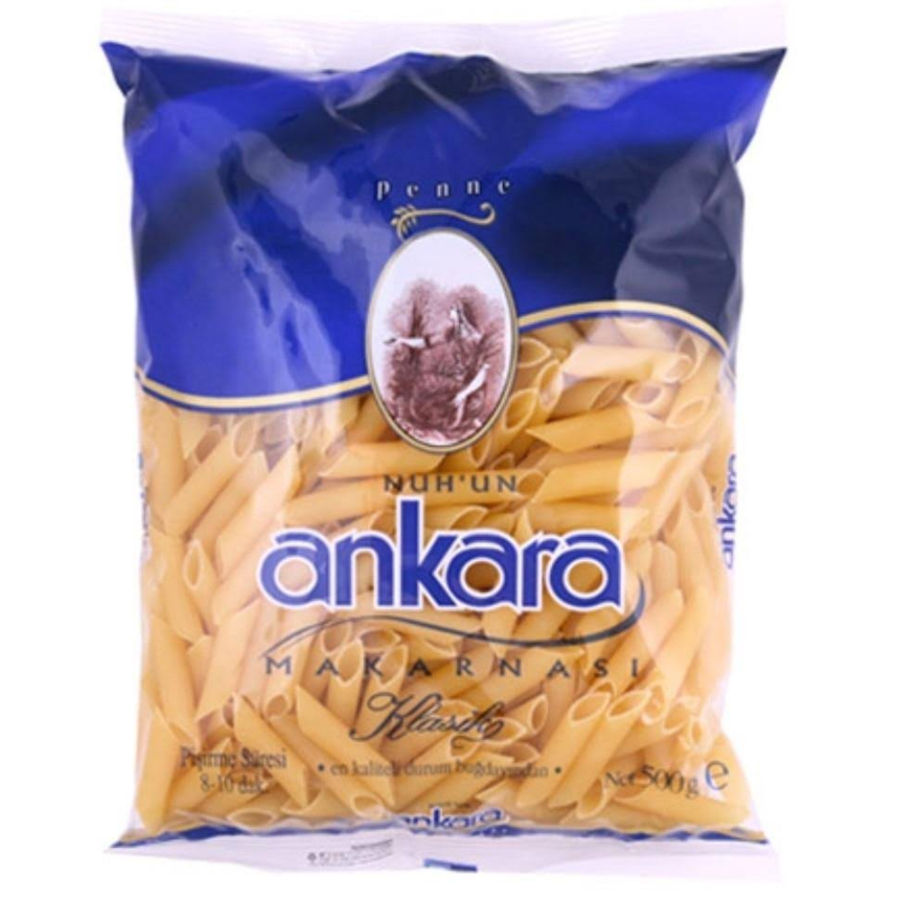 Ankara Makarna 500 Gr Penne(Kalem)