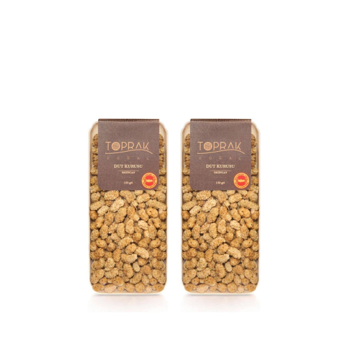Toprak Doğal Dut Kurusu Eğin 2'li Avantajlı Set