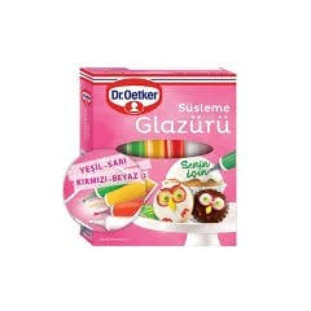 DR. OETKER SÜSLEME GLAZÜRÜ 76 GR