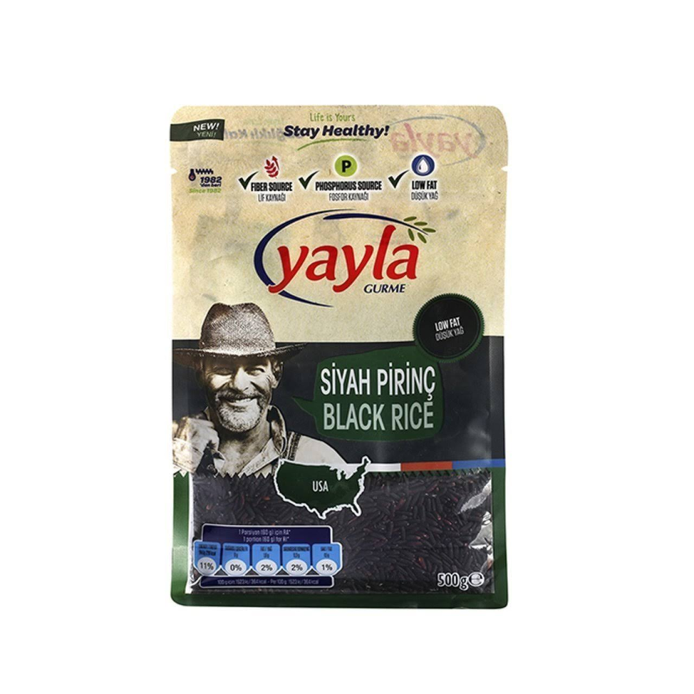 Yayla 500 Gr Gurme Siyah Pirinç