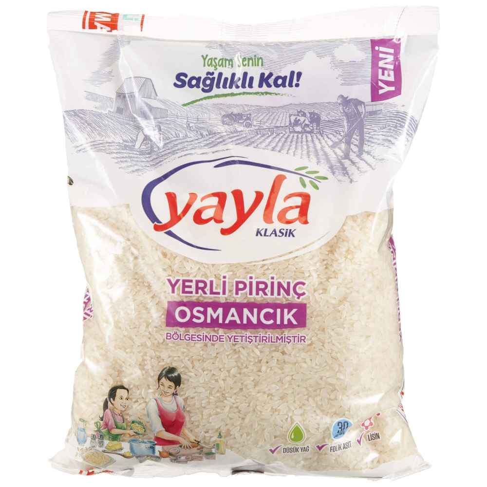 Yayla Osmancık Pirinç 5 Kg