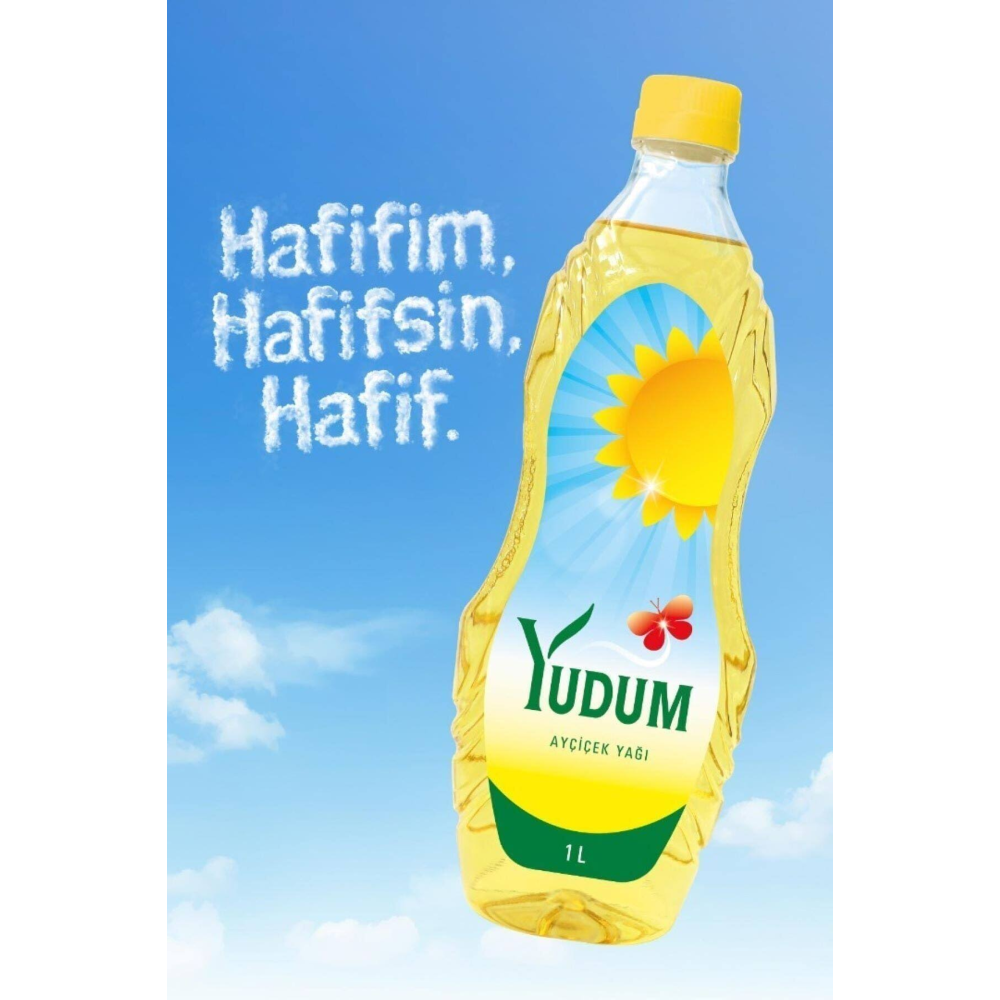 Yudum 1 Lt Ayçiçek Yağı