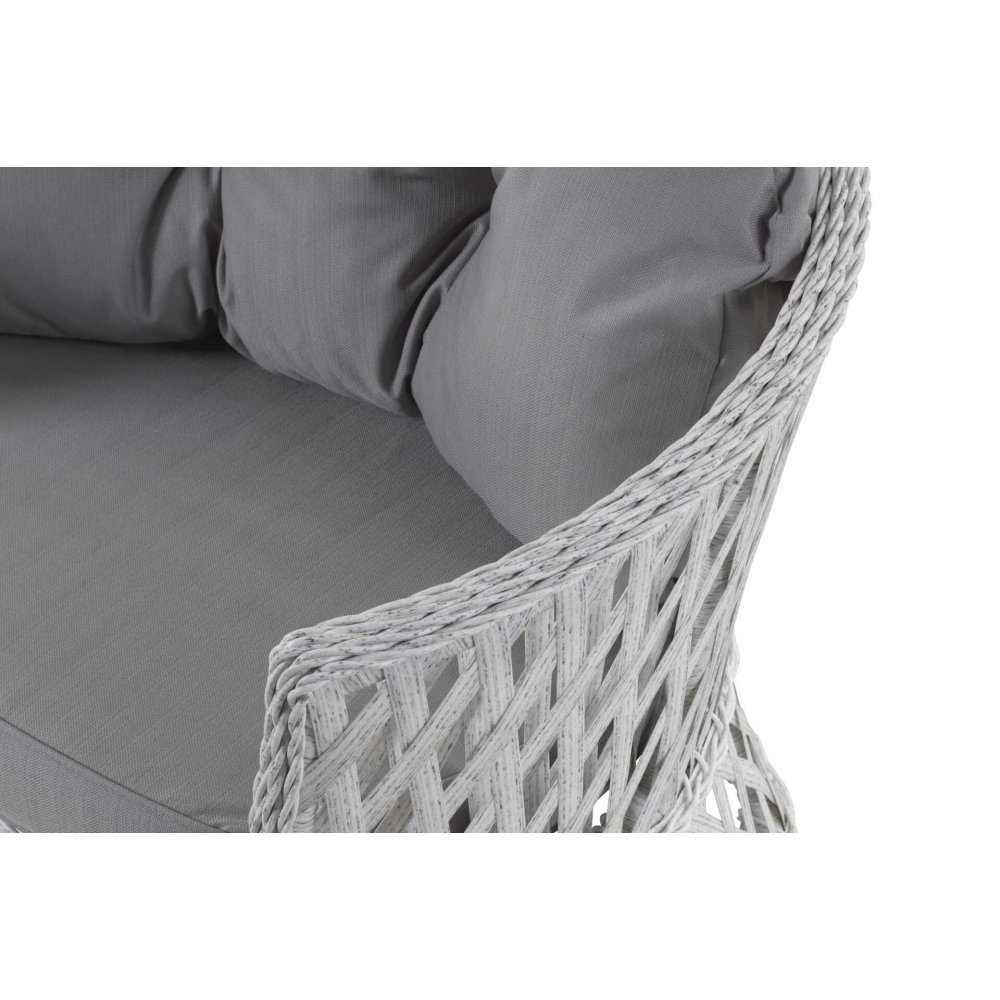 Madrid 2+1+1+Masa Camlı Sehpalı Bahçe Balkon Oturma Grubu