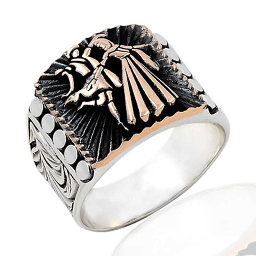 Sade Kafkas Erkek Gümüş Yüzük