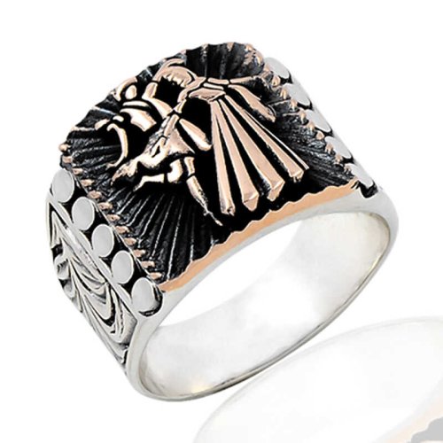 Sade Kafkas Erkek Gümüş Yüzük