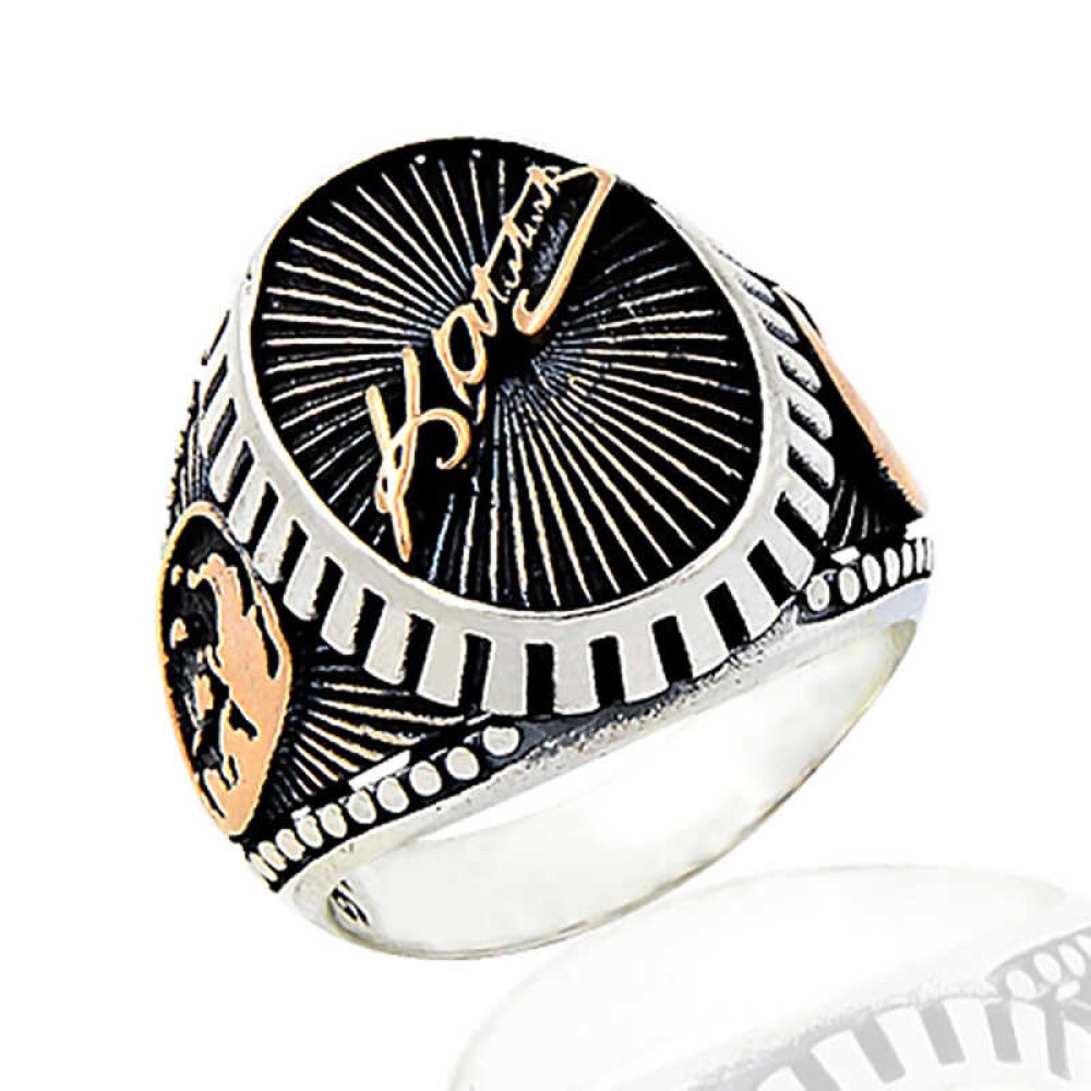 Atatürk İmza Erkek Gümüş Yüzük